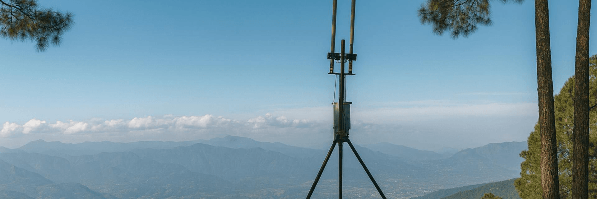 4G Network-in-Box outdoor panoramic view